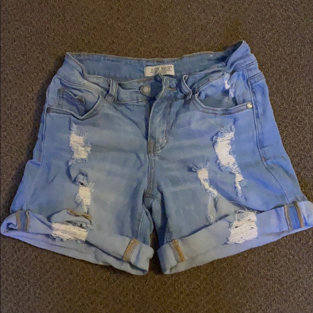 High waisted shorts